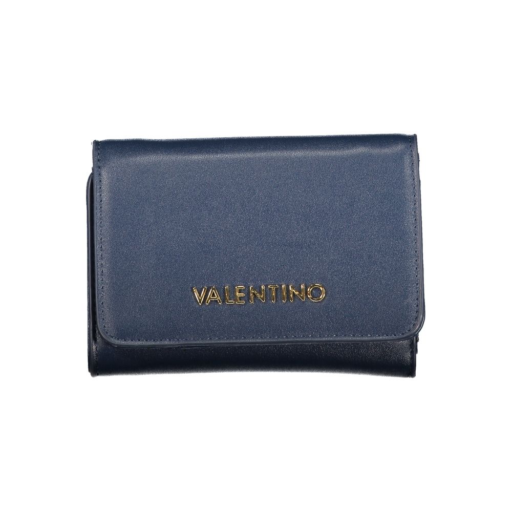 Valentino - Sleek Polyethylene Flap Wallet - Blue Mario Valentino