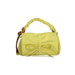 Desigual - Vibrant Braided Handle Bow Detail Shoulder Bag - Yellow Desigual