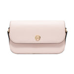 Michael Kors - Chic Pebbled Leather Compact Crossbody Bag - Pink Michael Kors