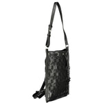 Desigual - Edgy Woven Polyurethane Convertible Backpack - Black Desigual