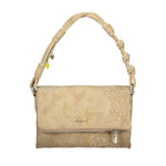 Desigual - Boho Textured Knotted Handle Crossbody Bag - Beige Desigual