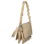 Desigual - Boho Textured Knotted Handle Crossbody Bag - Beige Desigual