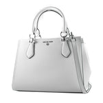 Michael Kors - Polished Structured Canvas Top Handle Bag - Beige Michael Kors