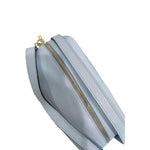 Baldinini Trend - Structured Pebbled Cowhide Shoulder Clutch Bag - Light Blue Baldinini Trend