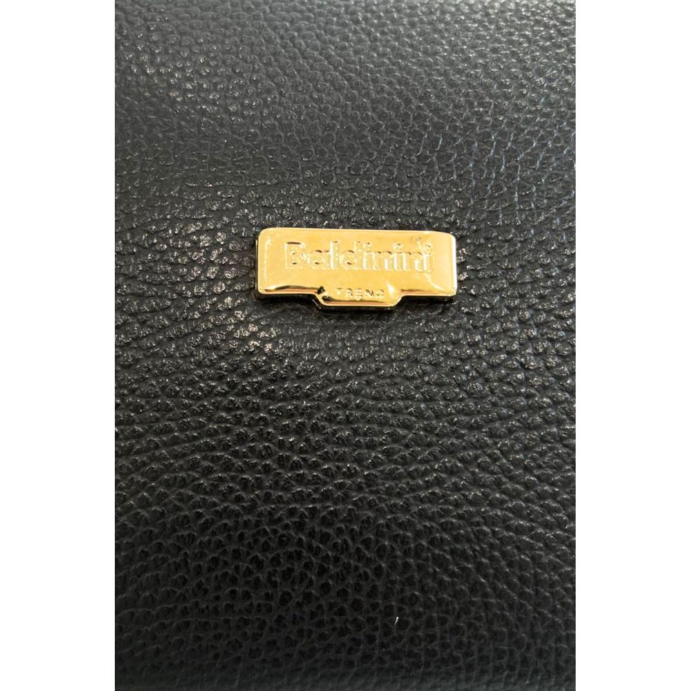 Baldinini Trend - Textured Cowhide Crossbody Bag with Tassel - Black Baldinini Trend