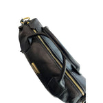 Baldinini Trend - Polished Textured Cowhide Shoulder Bag with Tassel - Black Baldinini Trend