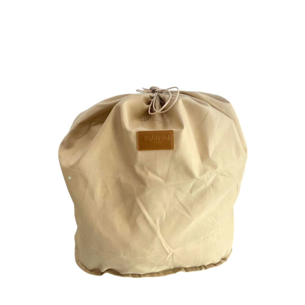 Baldinini Trend - Sculptural Floral Openwork Basket Handbag - Beige Baldinini Trend