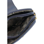 Baldinini Trend - Sophisticated Quilted Crossbody Bag with Gold Hardware - Blue Baldinini Trend