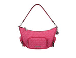Michael Kors - Chic Logo Print Convertible Crossbody Bag - Pink Michael Kors