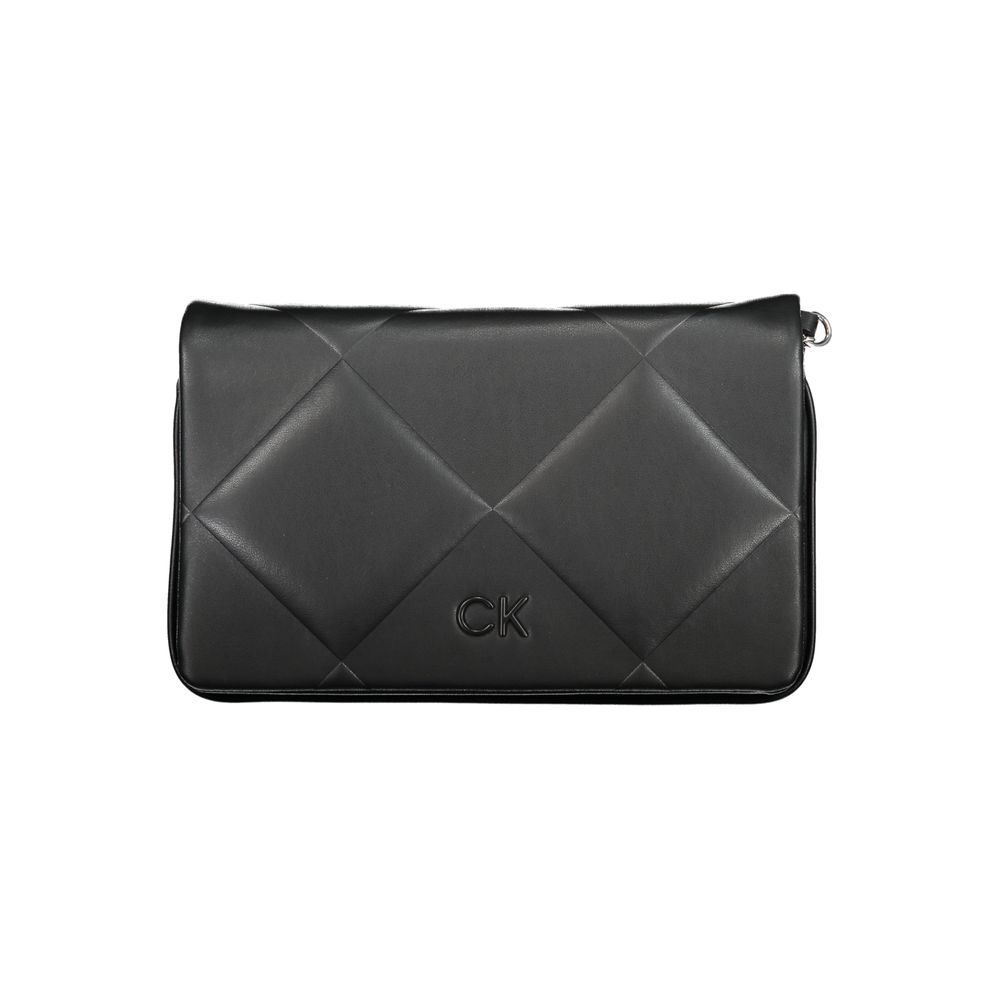 Calvin Klein - Structured Quilted Crossbody Bag - Black Calvin Klein