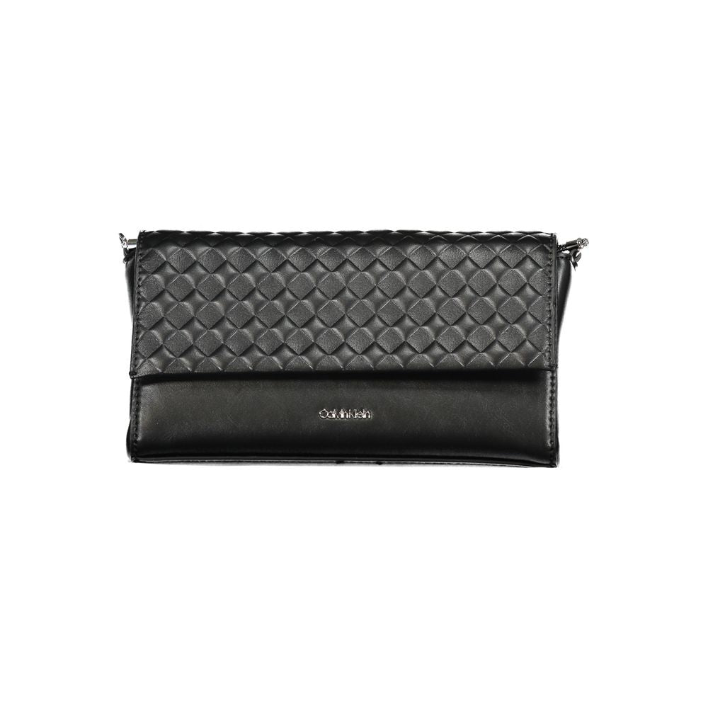 Calvin Klein - Sophisticated Quilted Flap Chain Shoulder Bag - Black Calvin Klein