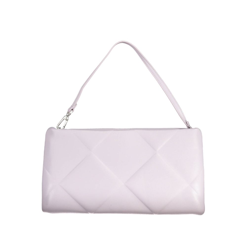Calvin Klein - Quilted Logo Shoulder Bag - Purple Calvin Klein