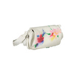 Desigual - Artistic Watercolor Floral Print Shoulder Bag - White Desigual