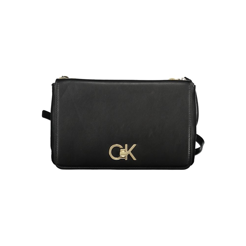 Calvin Klein - Structured Logo Crossbody Bag - Black Calvin Klein
