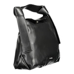 Calvin Klein - Sleek Recycled Polyester Shoulder Bag with Top Handle - Black Calvin Klein