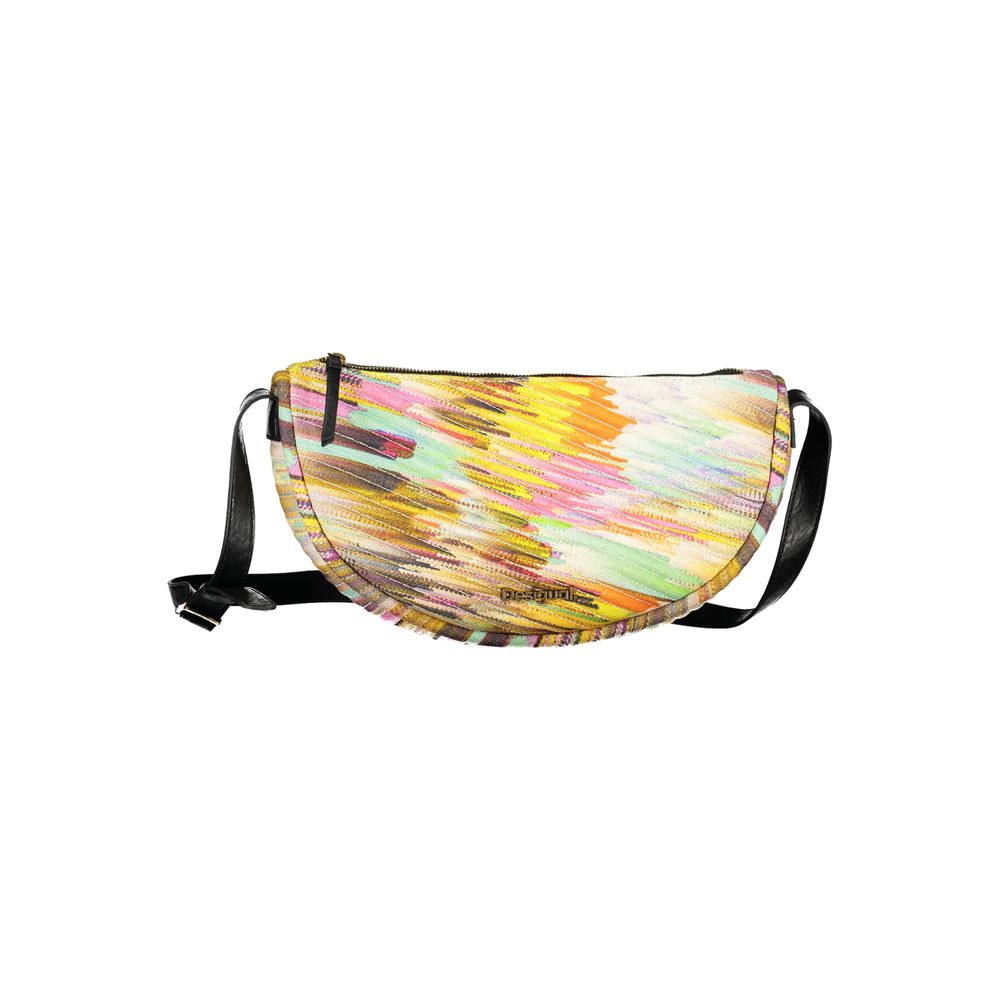 Desigual - Vibrant Abstract Brushstroke Adjustable Shoulder Bag - Multicolor Desigual