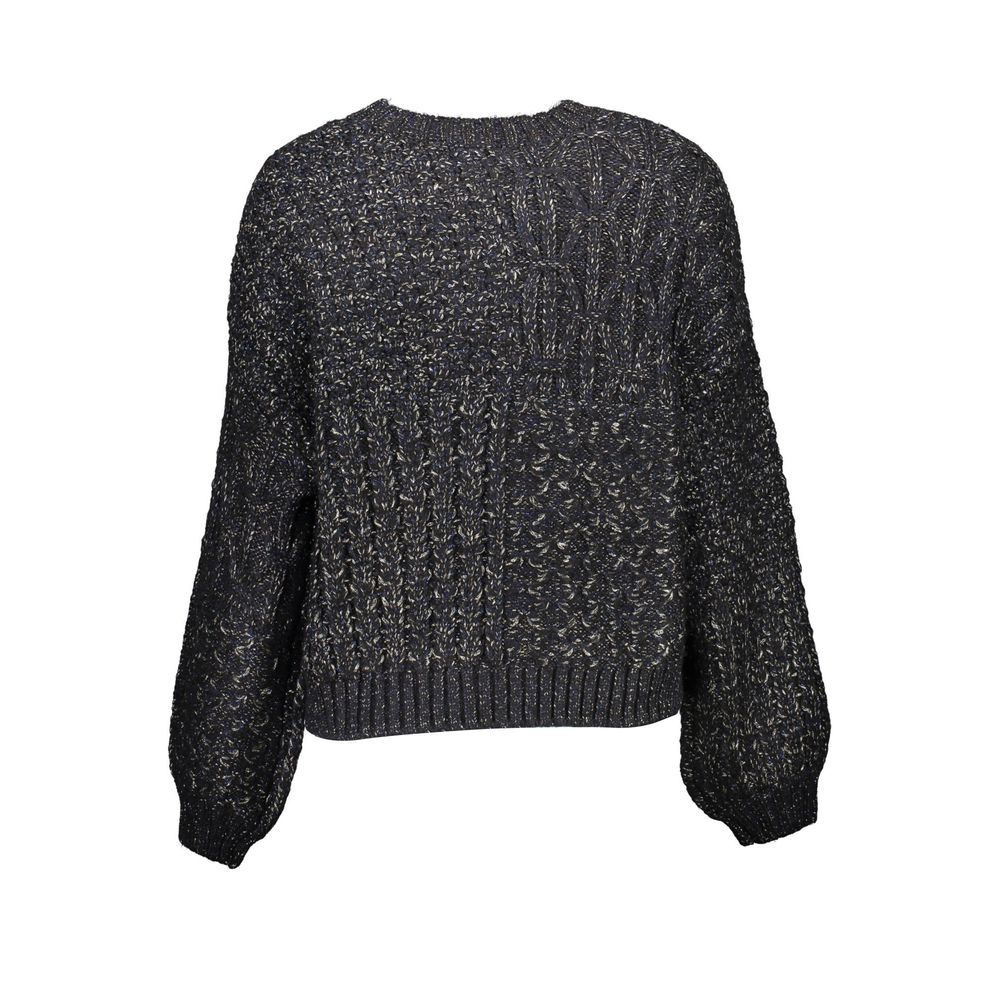 Desigual - Textured Relaxed Knit Sweater - Black Desigual