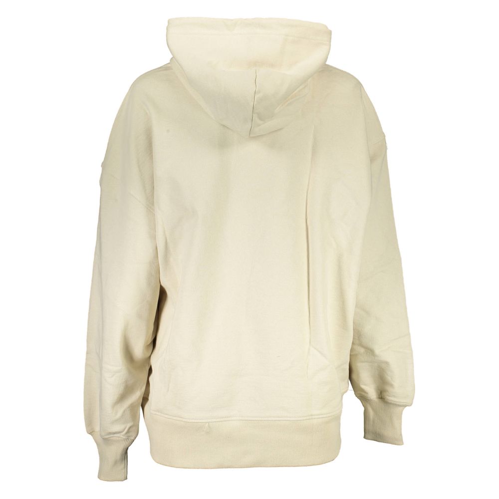 Calvin Klein - Relaxed Recycled Cotton Pullover Hoodie - Beige Calvin Klein