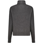 Pepe Jeans - Elegant Cotton Wool Cashmere Turtleneck Sweater - Black Pepe Jeans