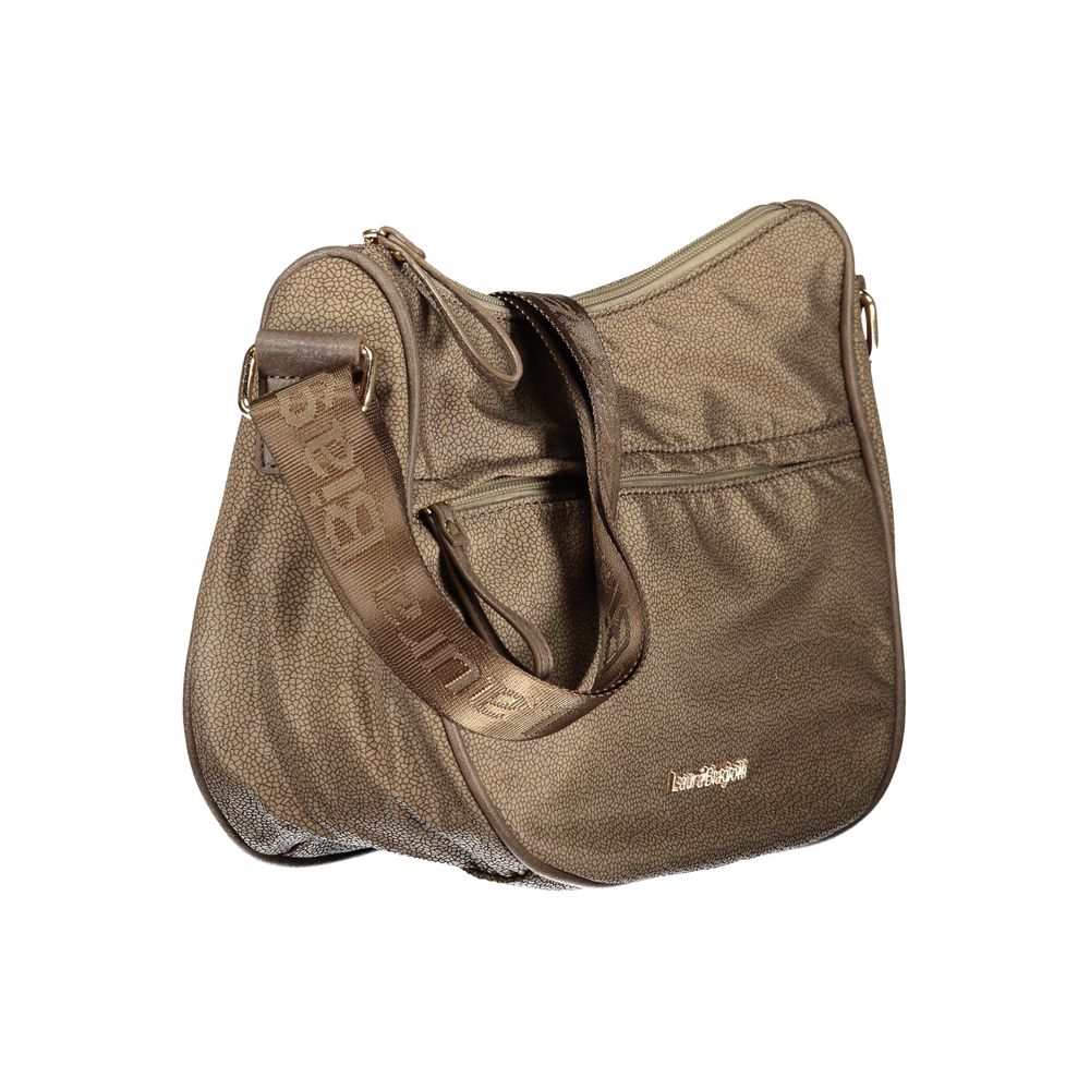 Laura Biagiotti - Refined Textured Polyester Shoulder Bag - Beige Laura Biagiotti