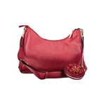 Laura Biagiotti - Bold PVC Hobo Bag with Floral Coin Purse - Red Laura Biagiotti