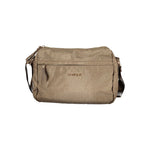 Laura Biagiotti - Polished Textured Lorde Shoulder Bag - Beige Laura Biagiotti