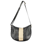 Laura Biagiotti - Sleek PVC Adjustable Shoulder Bag - Black Laura Biagiotti