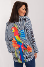  Langærmet skjorte model 194187 Italy Moda 