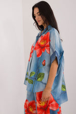  Kortærmet skjorte model 198386 Italy Moda 