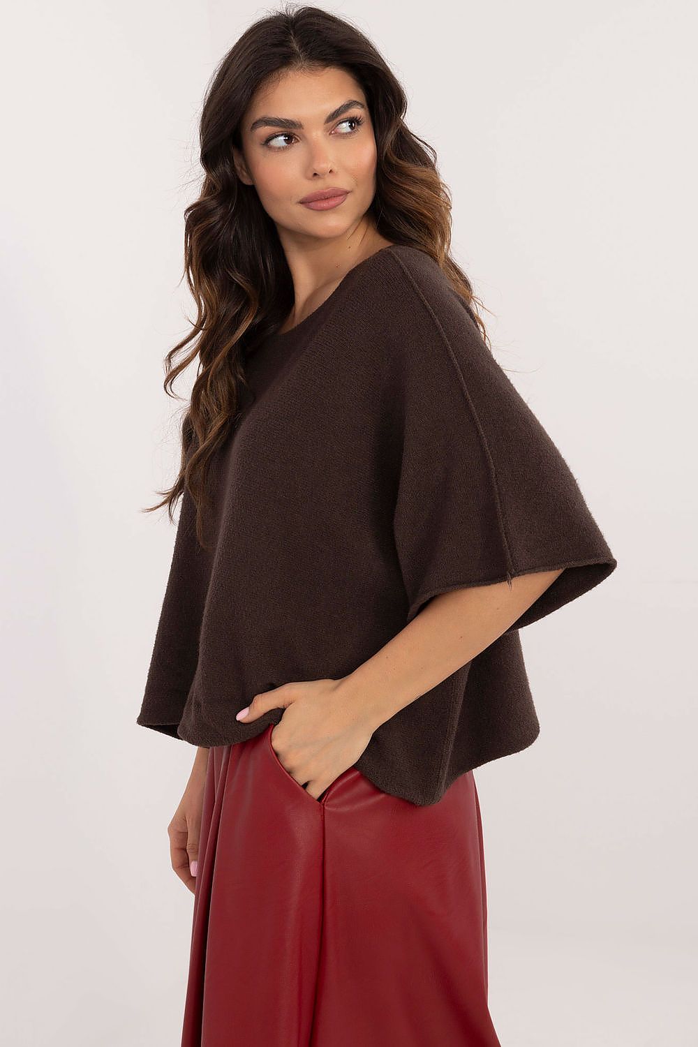  Kortærmet sweater model 202700 Italy Moda 