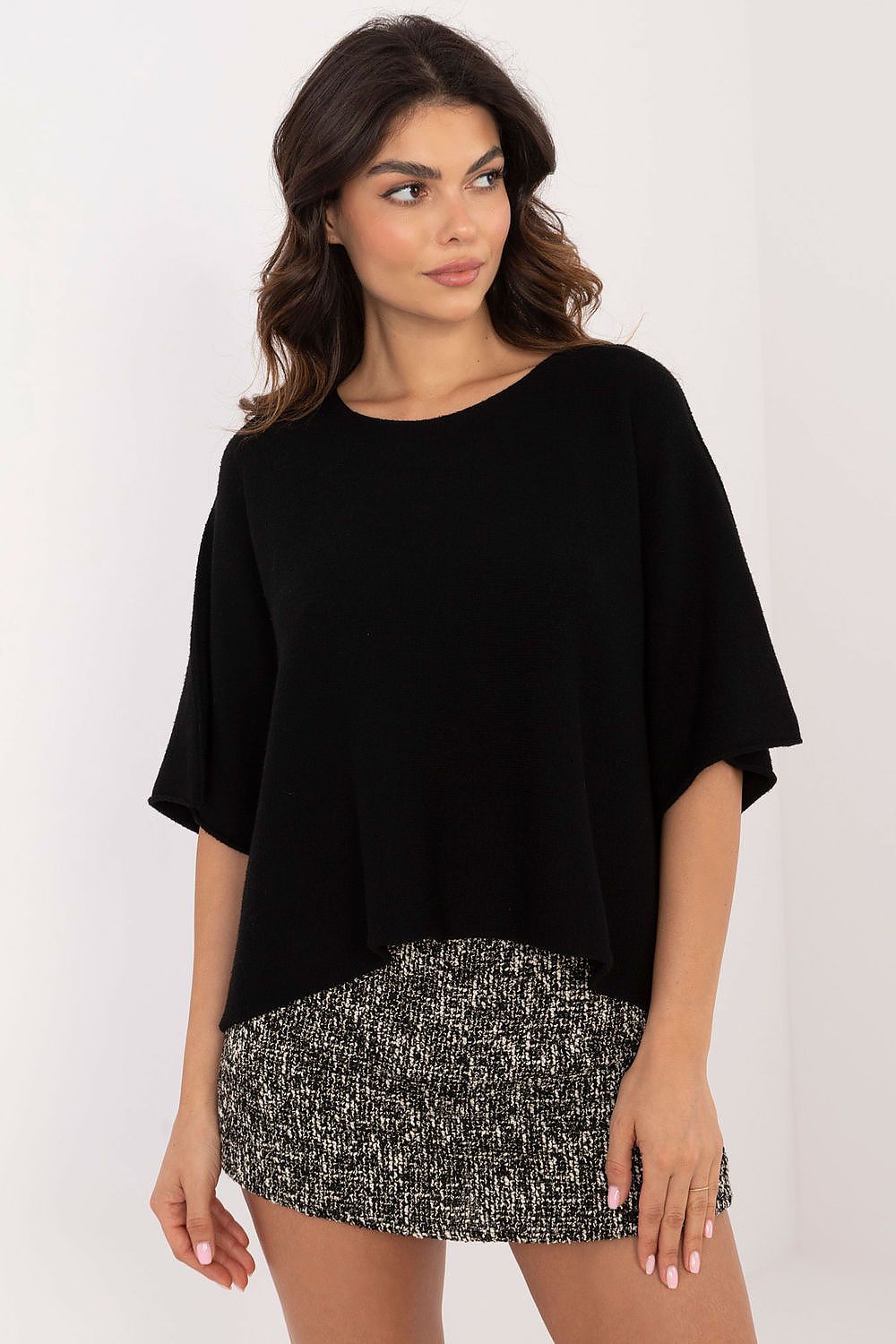  Kortærmet sweater model 202705 Italy Moda 