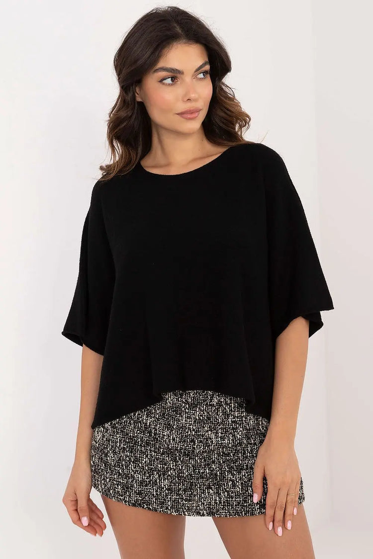  Kortærmet sweater model 202705 Italy Moda 