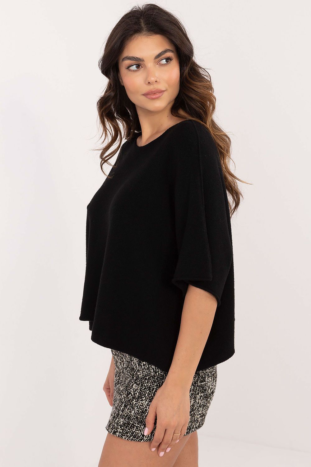  Kortærmet sweater model 202705 Italy Moda 