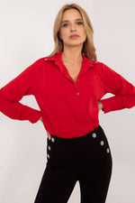  Langærmet skjorte model 203400 Italy Moda 