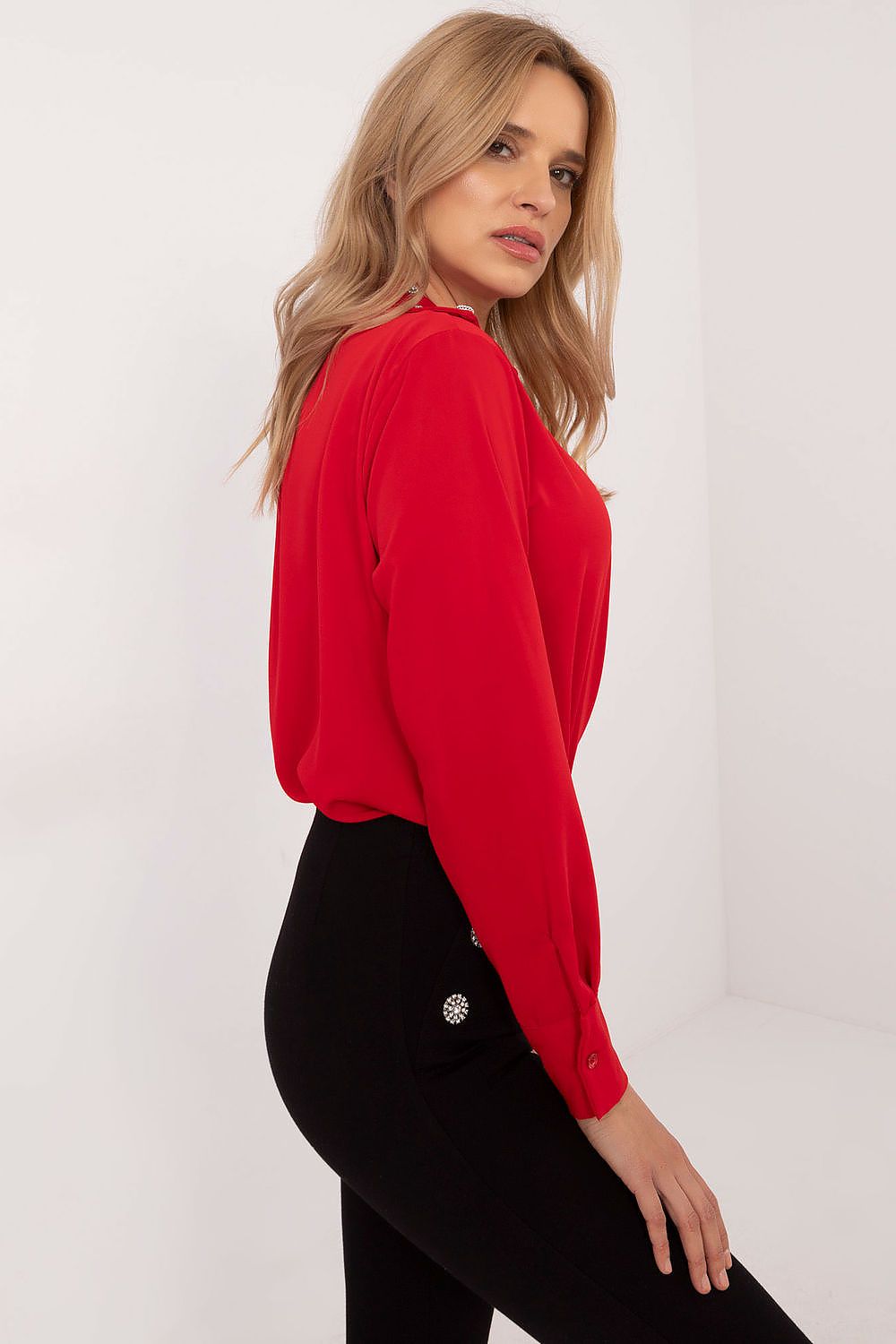  Langærmet skjorte model 203400 Italy Moda 