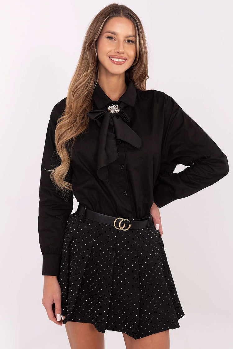  Langærmet skjorte model 203944 Italy Moda 