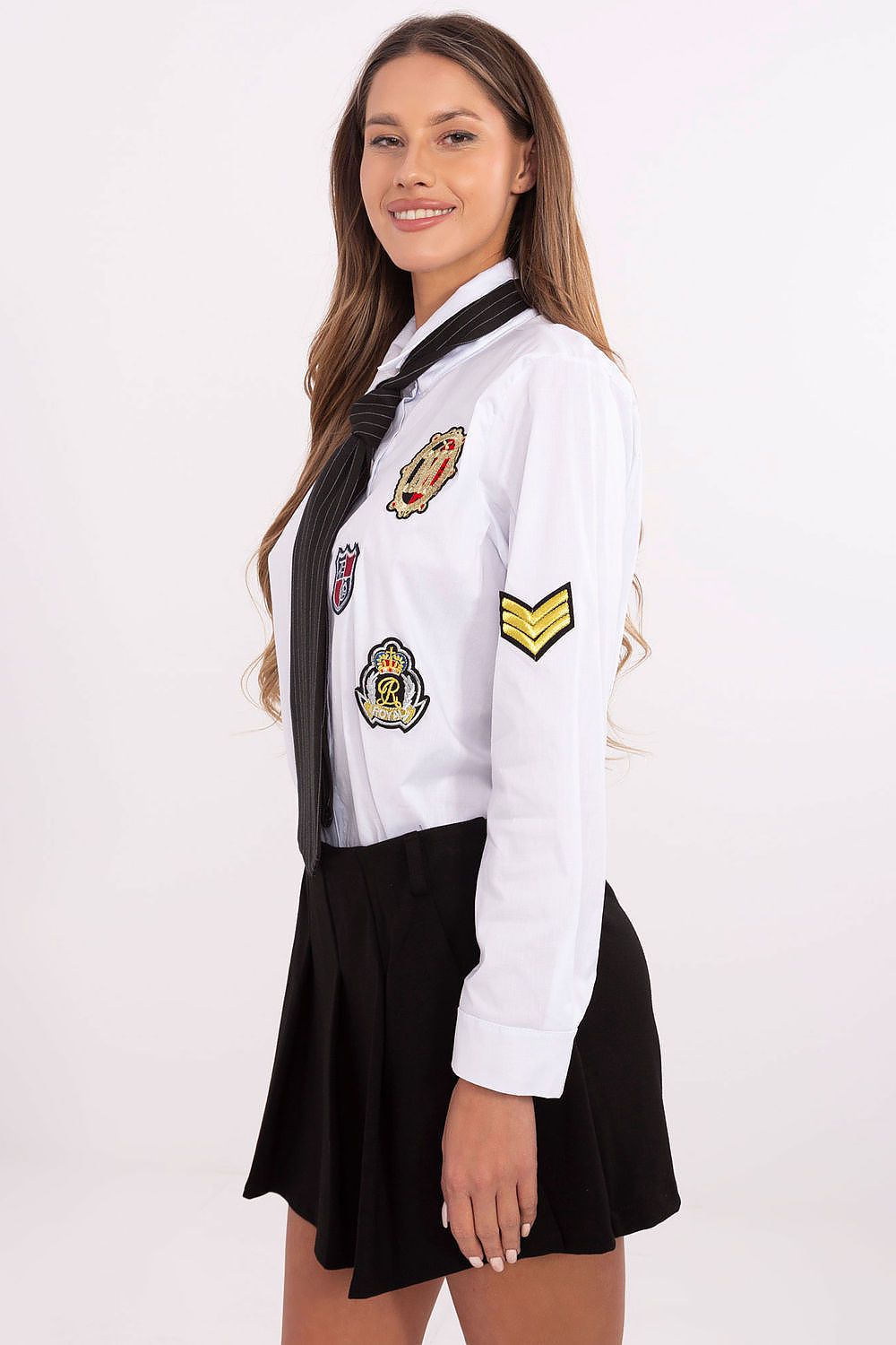  Langærmet skjorte model 203948 Italy Moda 