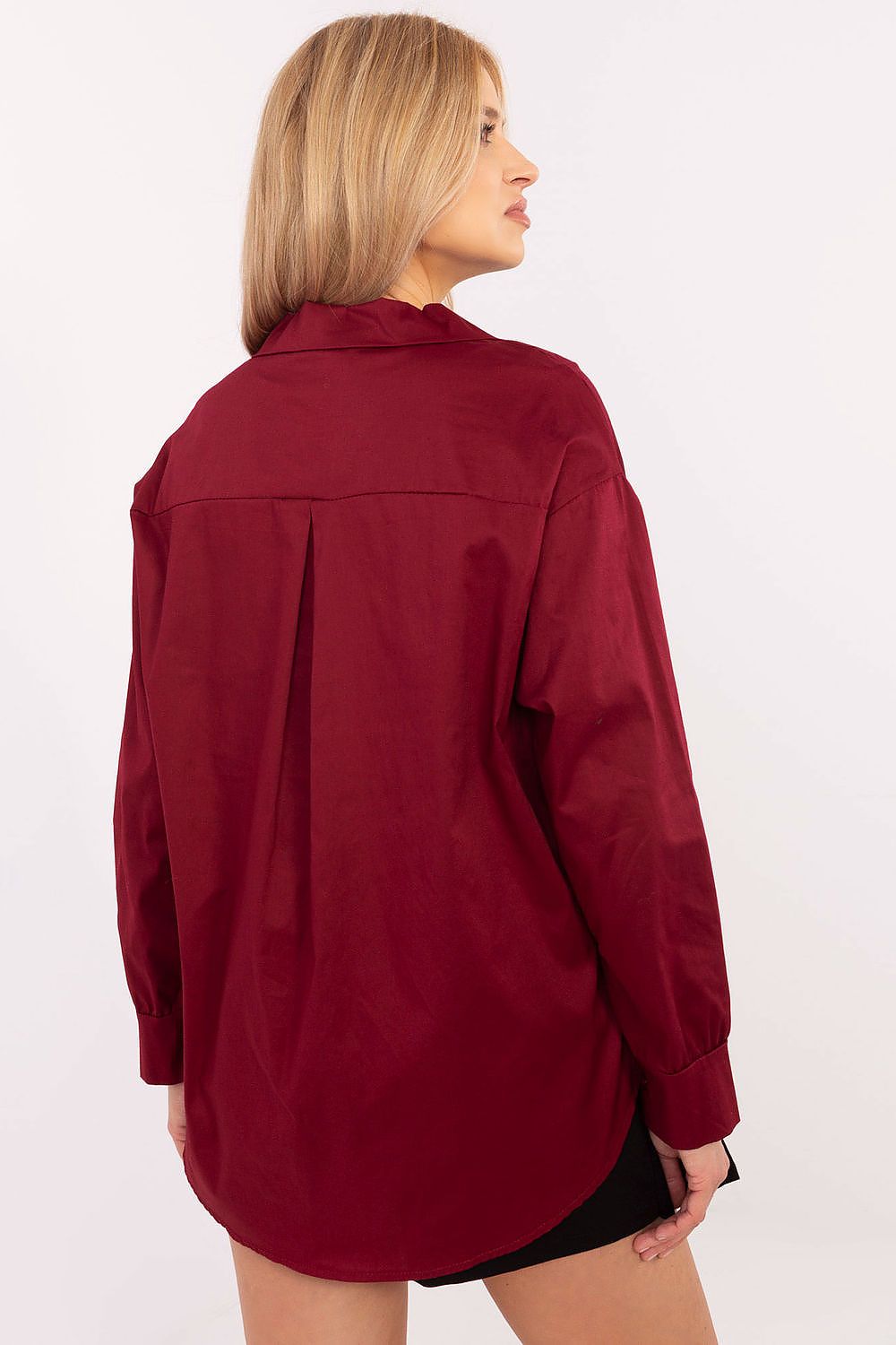  Langærmet skjorte model 204357 Italy Moda 