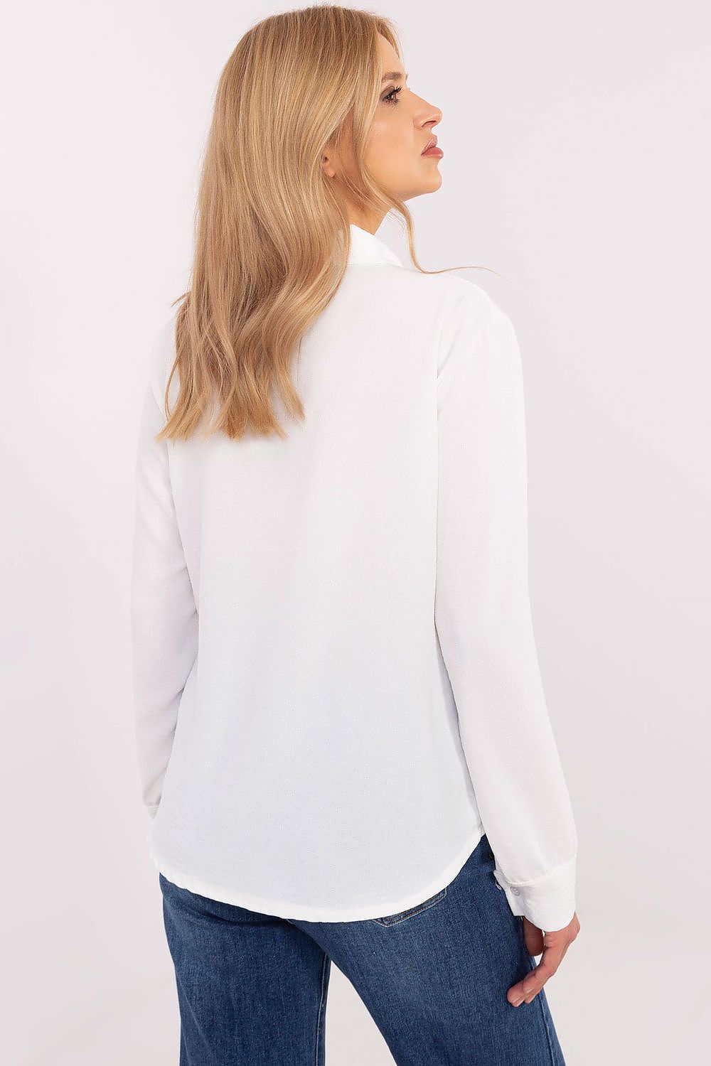  Langærmet skjorte model 204360 Italy Moda 