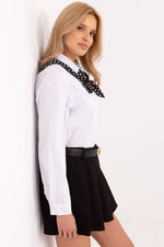  Langærmet skjorte model 204361 Italy Moda 