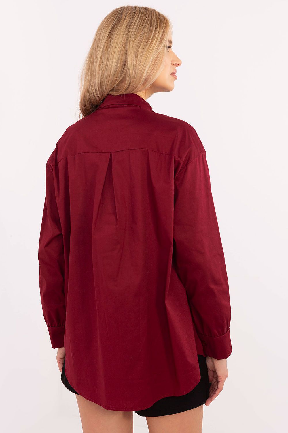  Langærmet skjorte model 204363 Italy Moda 