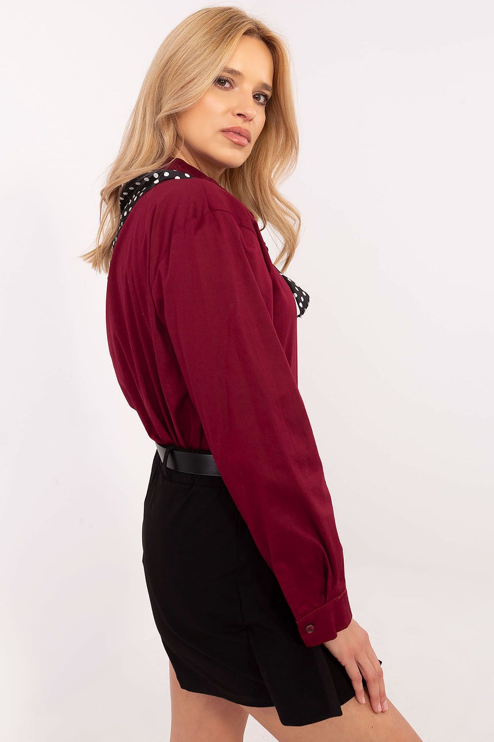  Langærmet skjorte model 204365 Italy Moda 