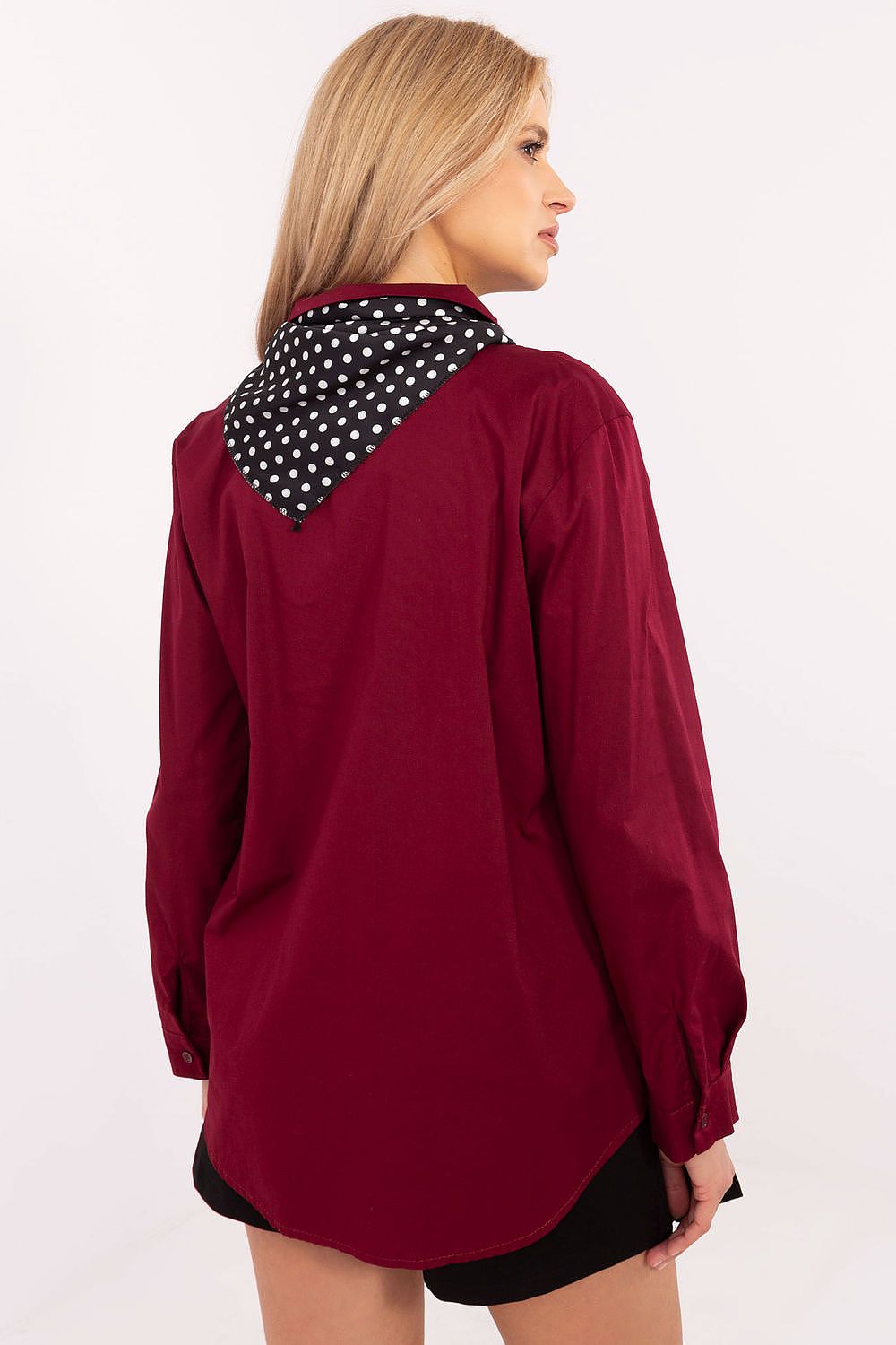  Langærmet skjorte model 204365 Italy Moda 