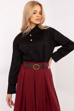  Langærmet skjorte model 204367 Italy Moda 