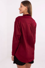  Langærmet skjorte model 204398 Italy Moda 
