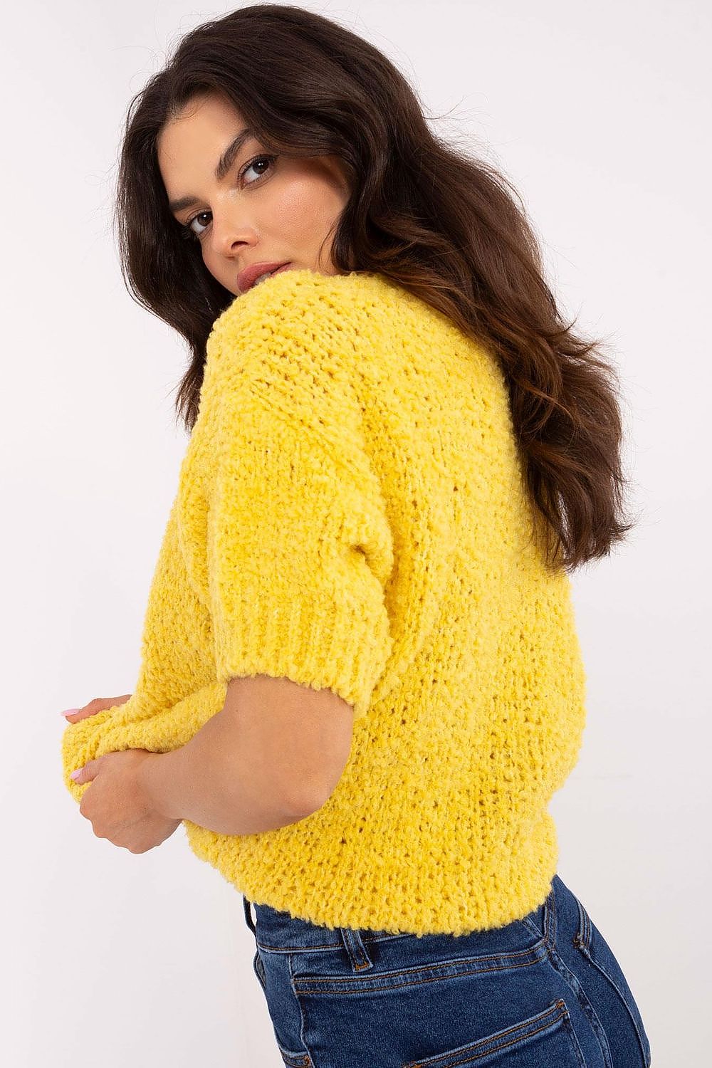  Kortærmet sweater model 207600 Italy Moda 