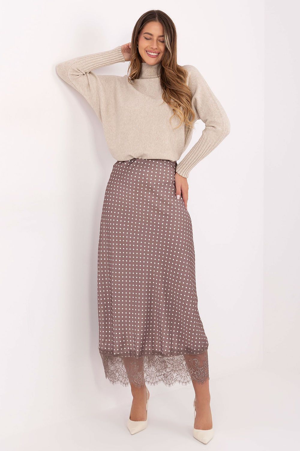  Lang nederdel model 219867 Rue Paris 