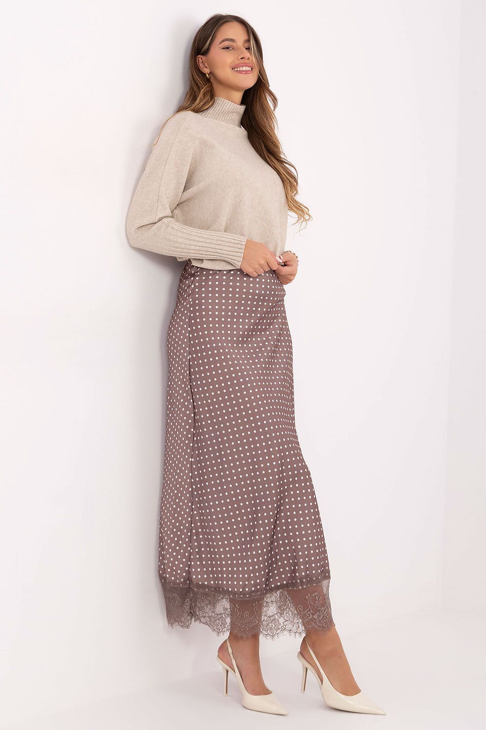  Lang nederdel model 219867 Rue Paris 