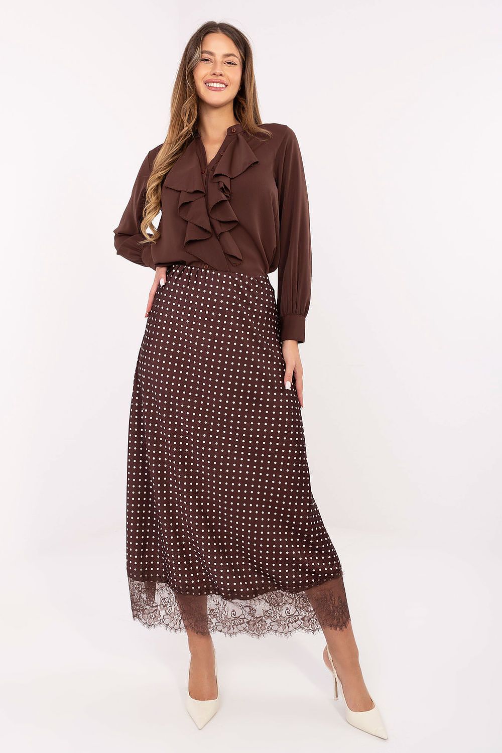  Lang nederdel model 219868 Rue Paris 