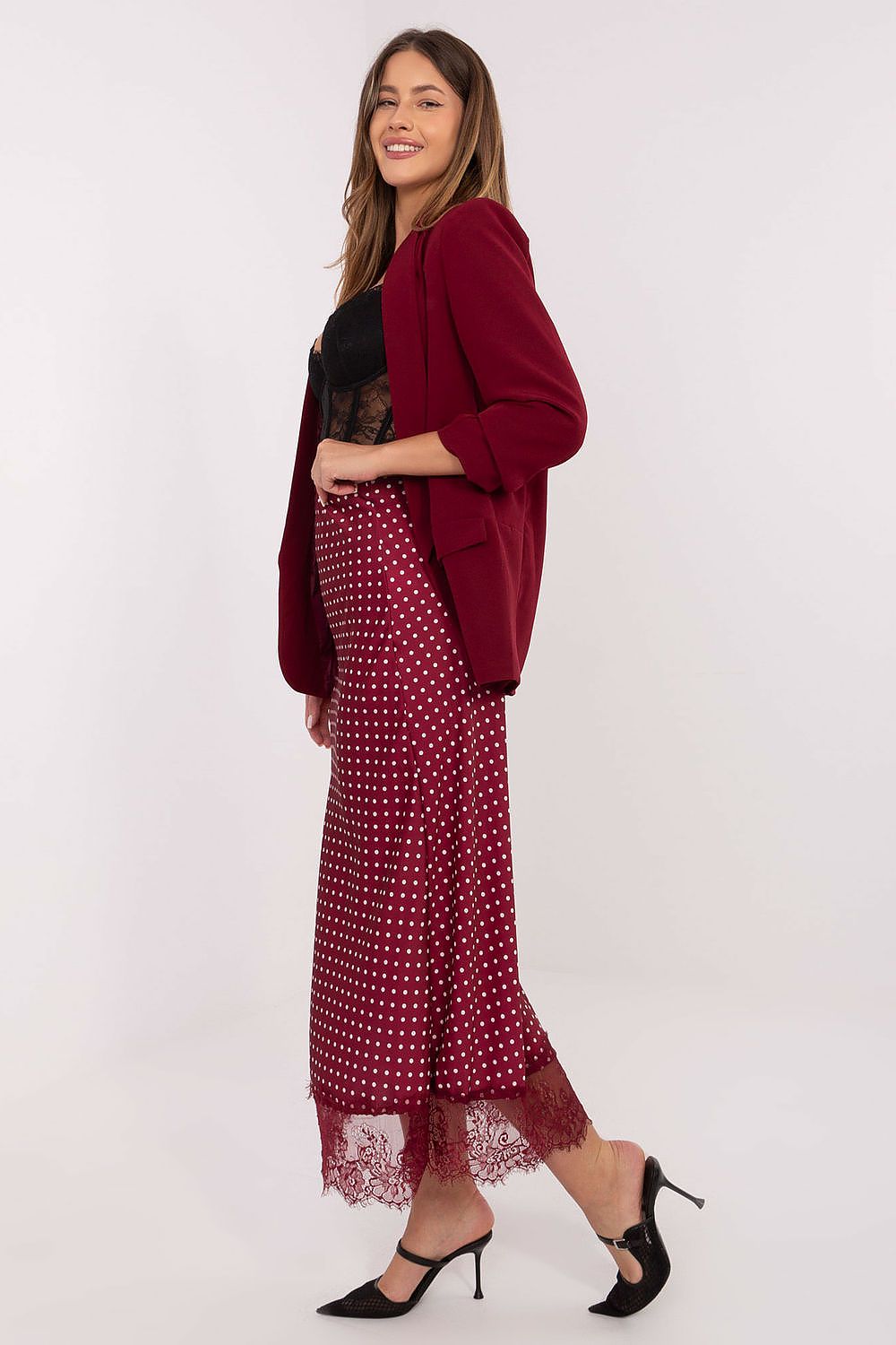  Lang nederdel model 219869 Rue Paris 